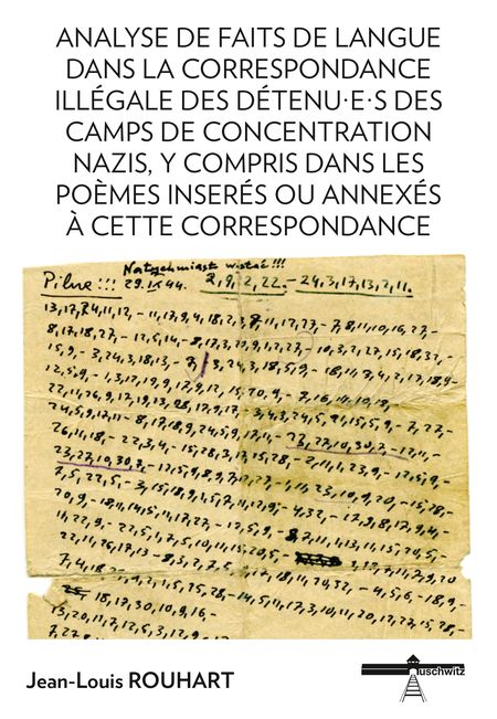 Analyse de faits de langue dans la correspondance illégale des détenu·e·s des camps de concentration nazis